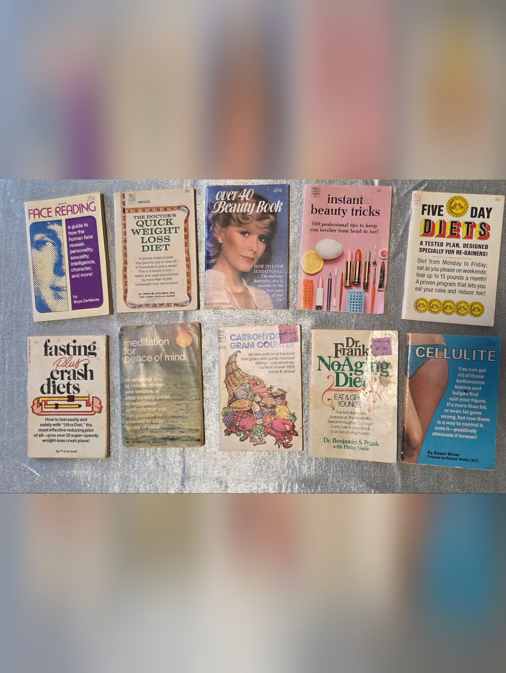 Vintage Dell Purse Books Lot 1960s, 70s, 80s.
